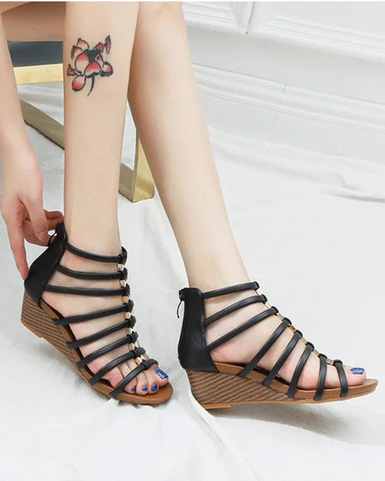 Women’s Strappy Wedge Sandals