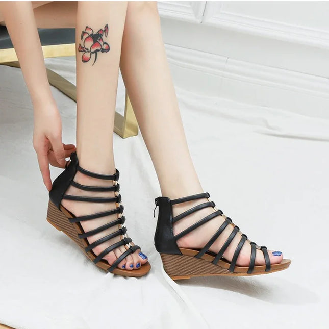 Women’s Strappy Wedge Sandals