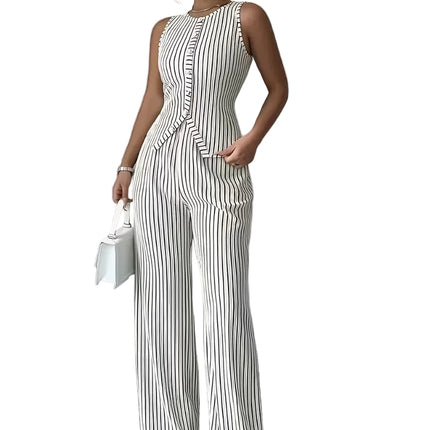 Women’s Striped Two-Piece Set
