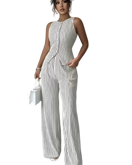 Women’s Striped Two-Piece Set