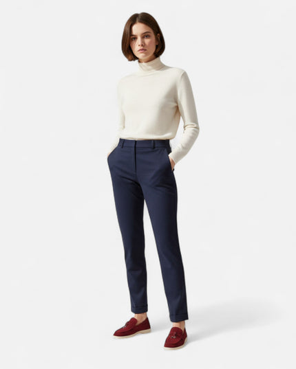 Women’s Suede Buckle Loafers