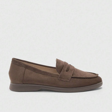 Women’s Suede Penny Loafers