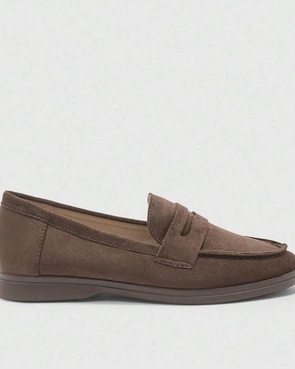 Women’s Suede Penny Loafers