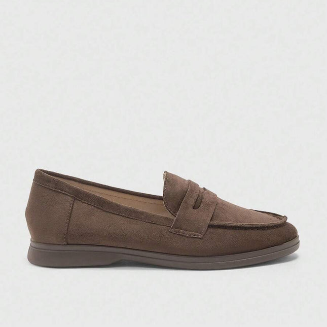 Women’s Suede Penny Loafers