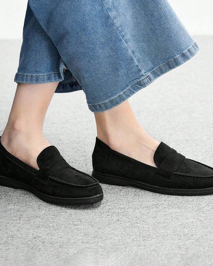 Women’s Suede Penny Loafers