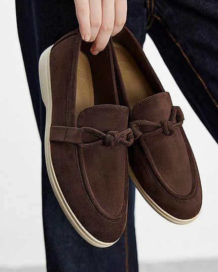 Women’s Suede Penny Loafers