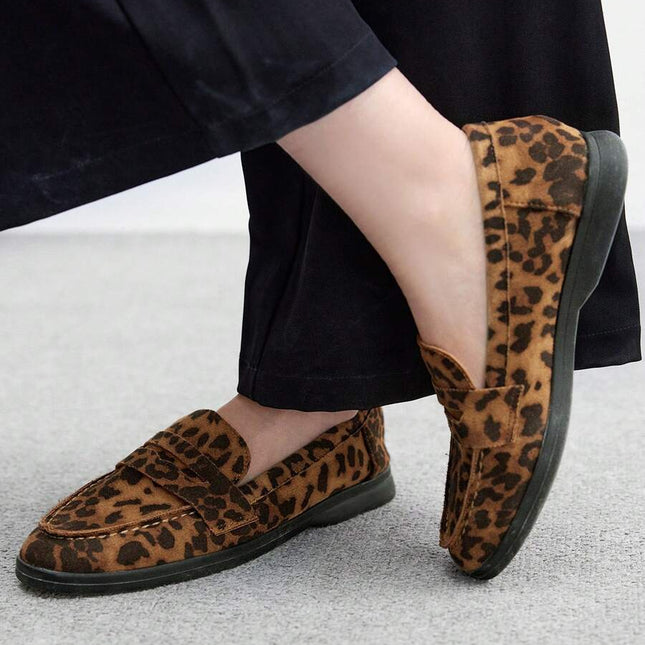 Women’s Suede Penny Loafers
