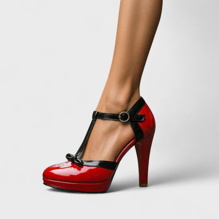 Women’s T-Strap Platform Heels