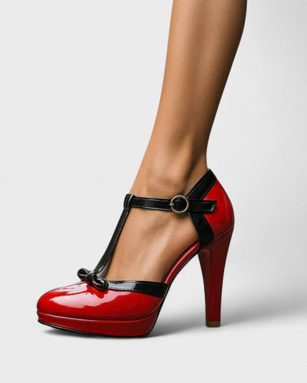 Women’s T-Strap Platform Heels