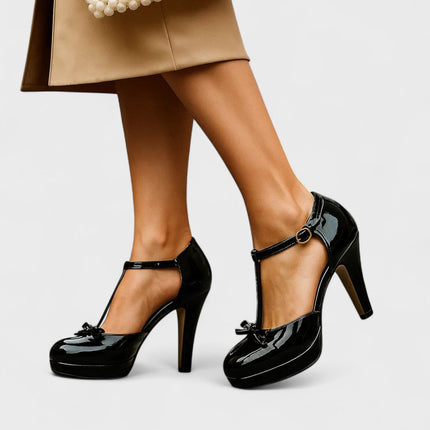 Women’s T-Strap Platform Heels