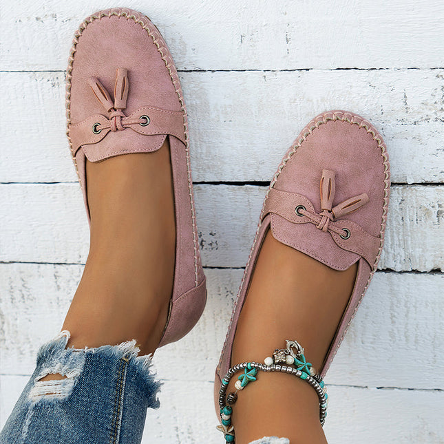 Women’s Tassel Trim Loafers