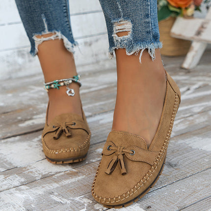 Women’s Tassel Trim Loafers