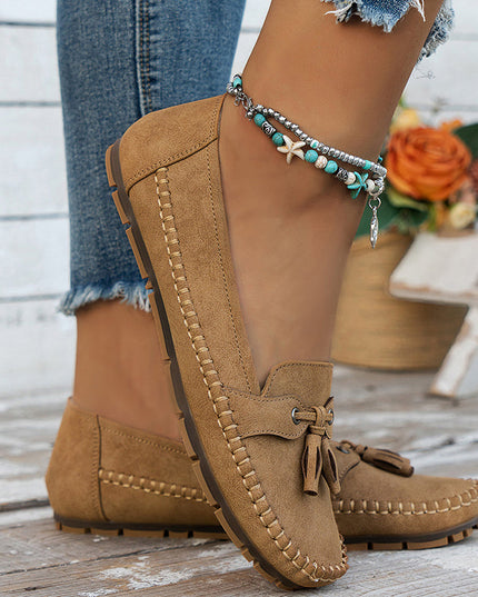Women’s Tassel Trim Loafers