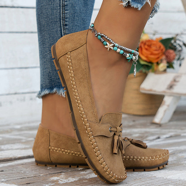 Women’s Tassel Trim Loafers