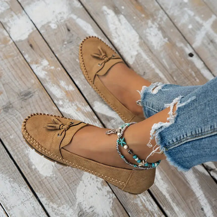 Women’s Tassel Trim Loafers
