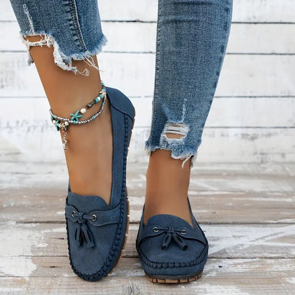 Women’s Tassel Trim Loafers