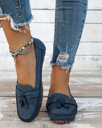 Women’s Tassel Trim Loafers
