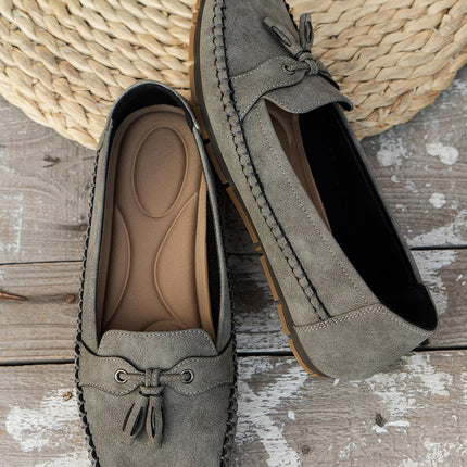 Women’s Tassel Trim Loafers