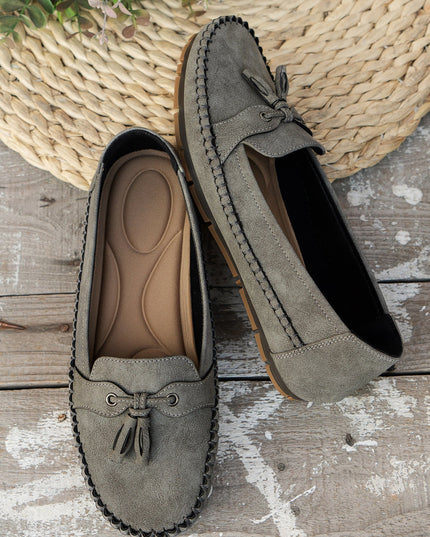 Women’s Tassel Trim Loafers