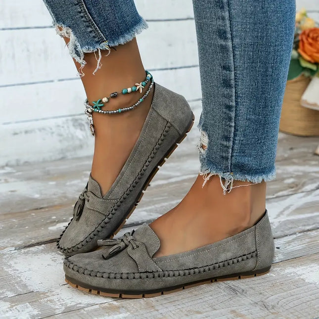 Women’s Tassel Trim Loafers