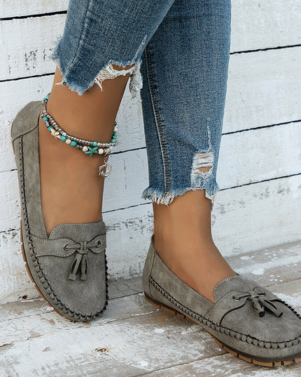 Women’s Tassel Trim Loafers