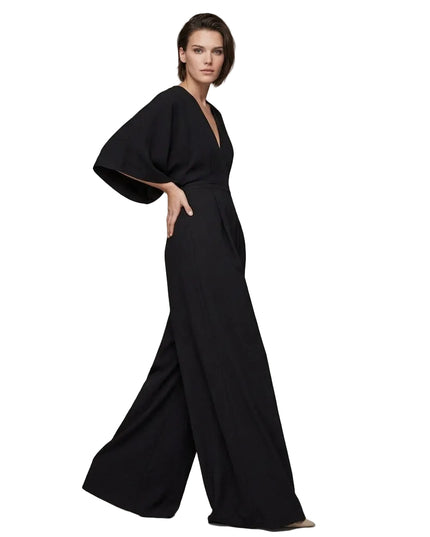 Women’s Wide-Leg Wrap Jumpsuit