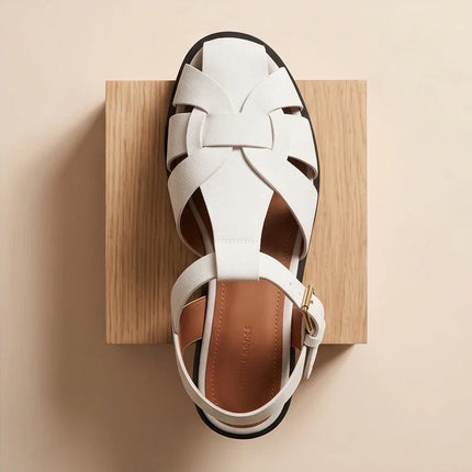 Women’s Woven Strap Slingback Sandals