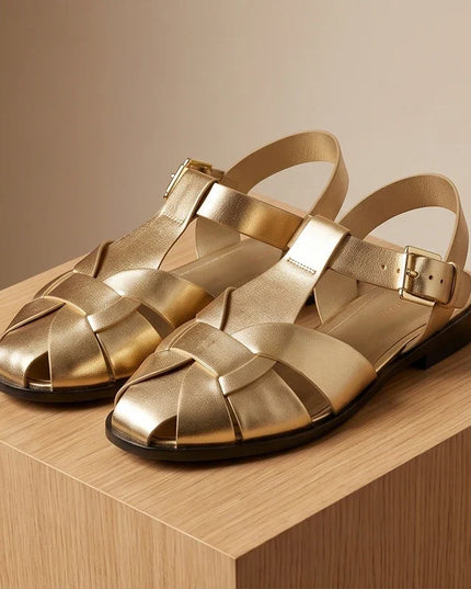 Women’s Woven Strap Slingback Sandals