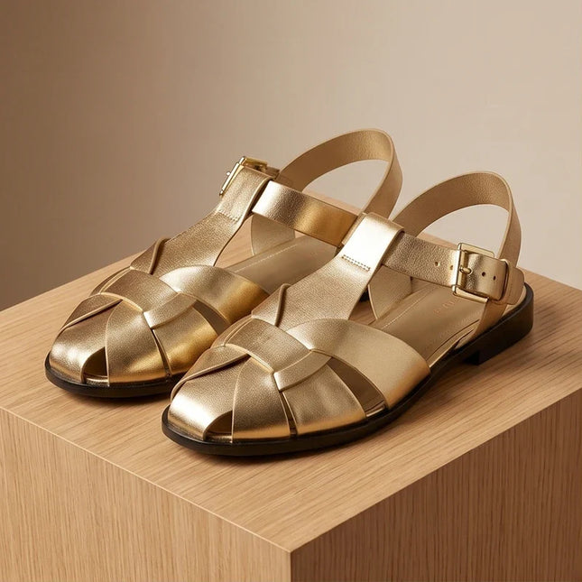Women’s Woven Strap Slingback Sandals