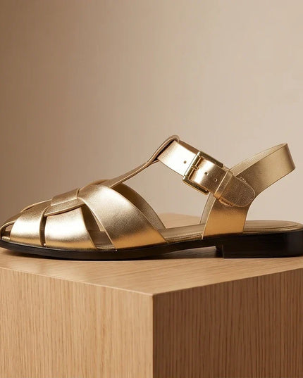 Women’s Woven Strap Slingback Sandals