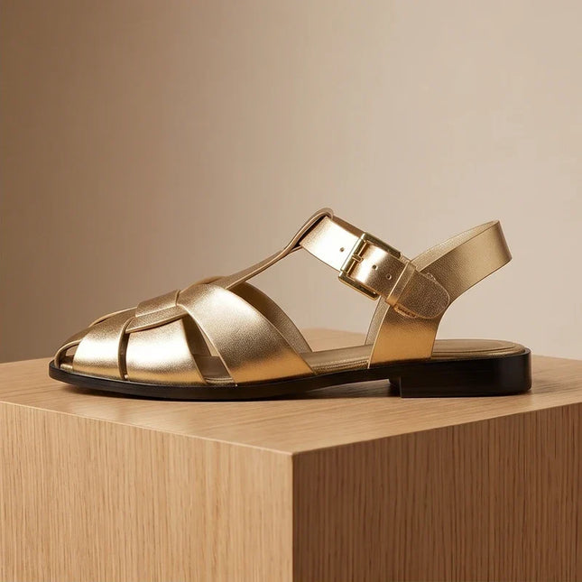 Women’s Woven Strap Slingback Sandals