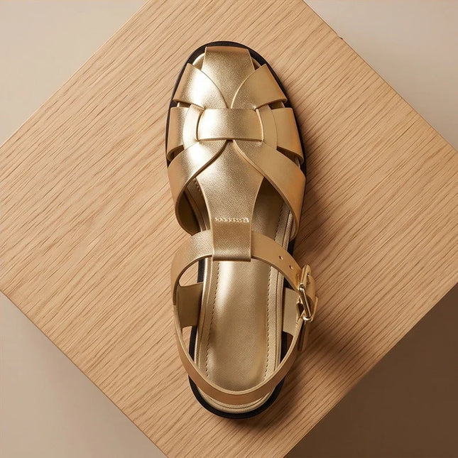 Women’s Woven Strap Slingback Sandals