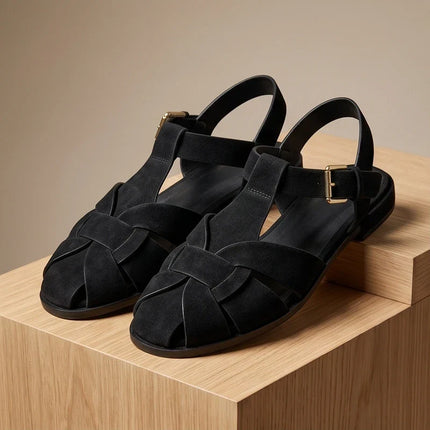 Women’s Woven Strap Slingback Sandals