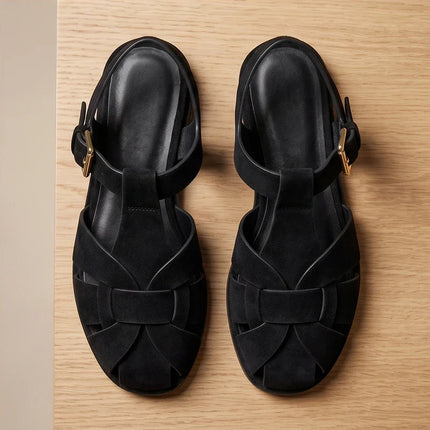 Women’s Woven Strap Slingback Sandals