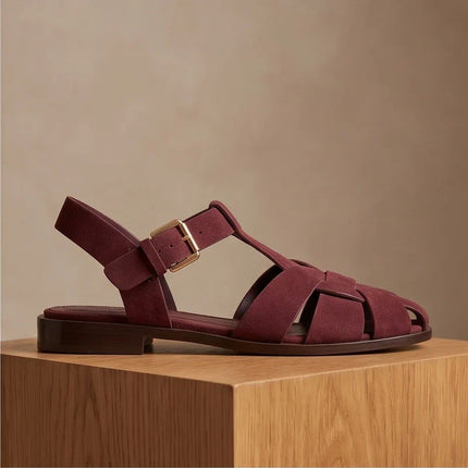 Women’s Woven Strap Slingback Sandals