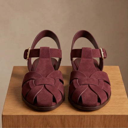 Women’s Woven Strap Slingback Sandals