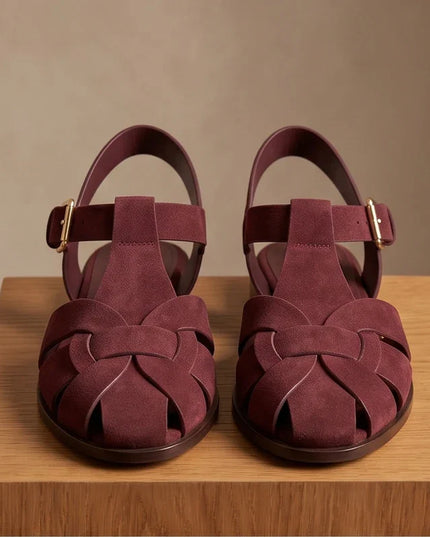 Women’s Woven Strap Slingback Sandals