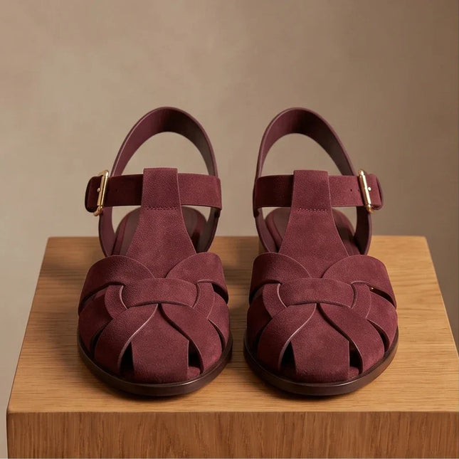 Women’s Woven Strap Slingback Sandals