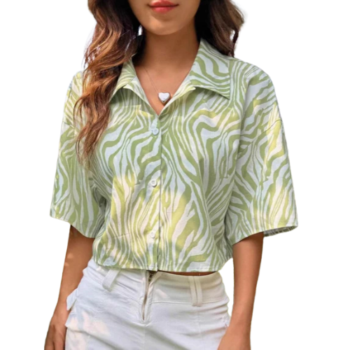 Women’s Zebra Print Shirt