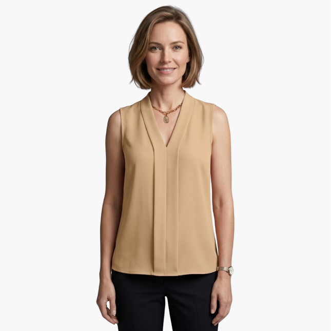 Women's Sleeveless V-Neck Tank Top