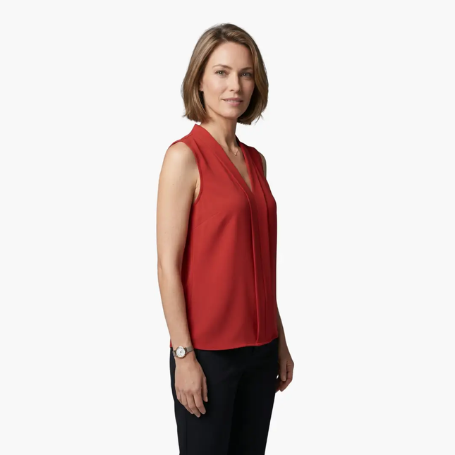 Women's Sleeveless V-Neck Tank Top