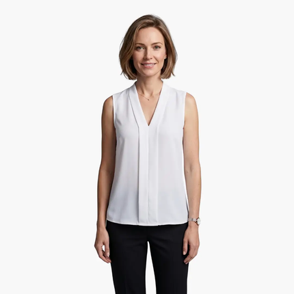 Women's Sleeveless V-Neck Tank Top
