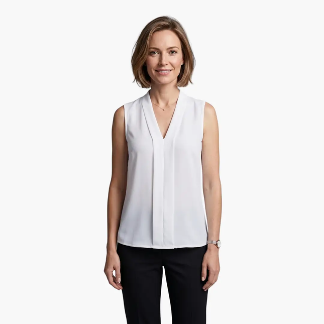 Women's Sleeveless V-Neck Tank Top