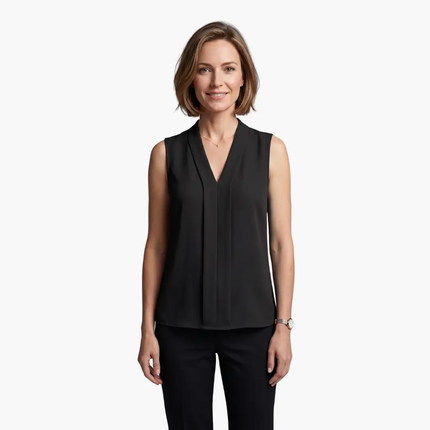 Women's Sleeveless V-Neck Tank Top