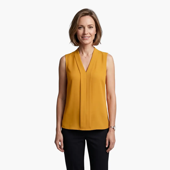 Women's Sleeveless V-Neck Tank Top